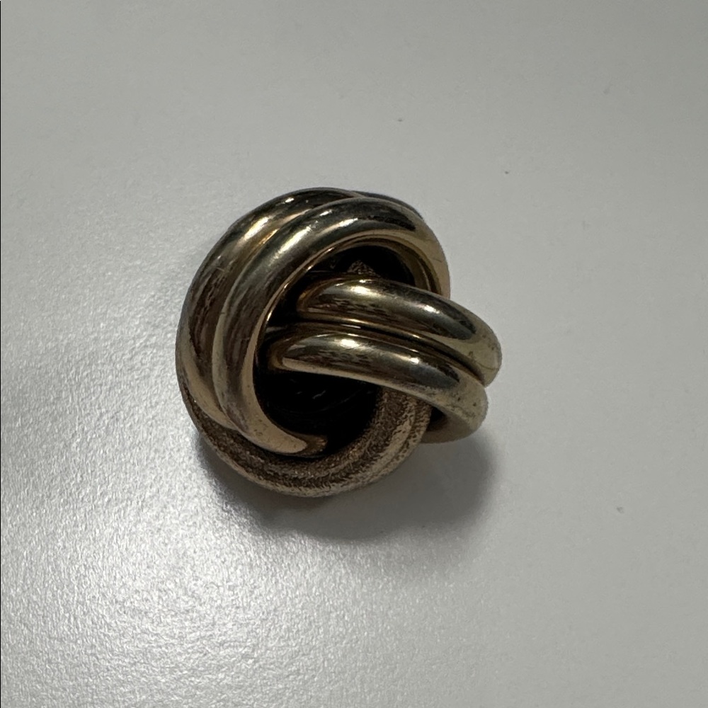 Gold Knot Statement Ring